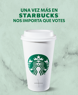 Starbucks Chile regalará un café a todos quienes vayan a votar el próximo domingo